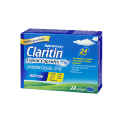 Claritin Liqui-Gels 24 Hour Allergy Relief, Non-Drowsy Allergy Medicine, Loratadine Antihistamine Capsules, 60 Count